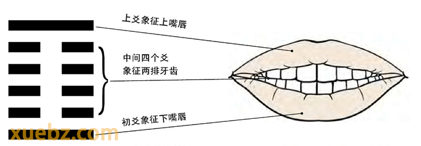 颐”卦之象